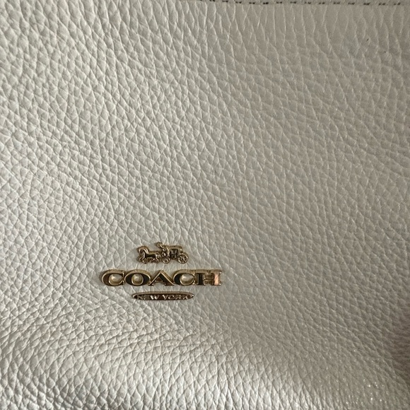 Coach Off-White Leather Backpack - Picture 2 of 8